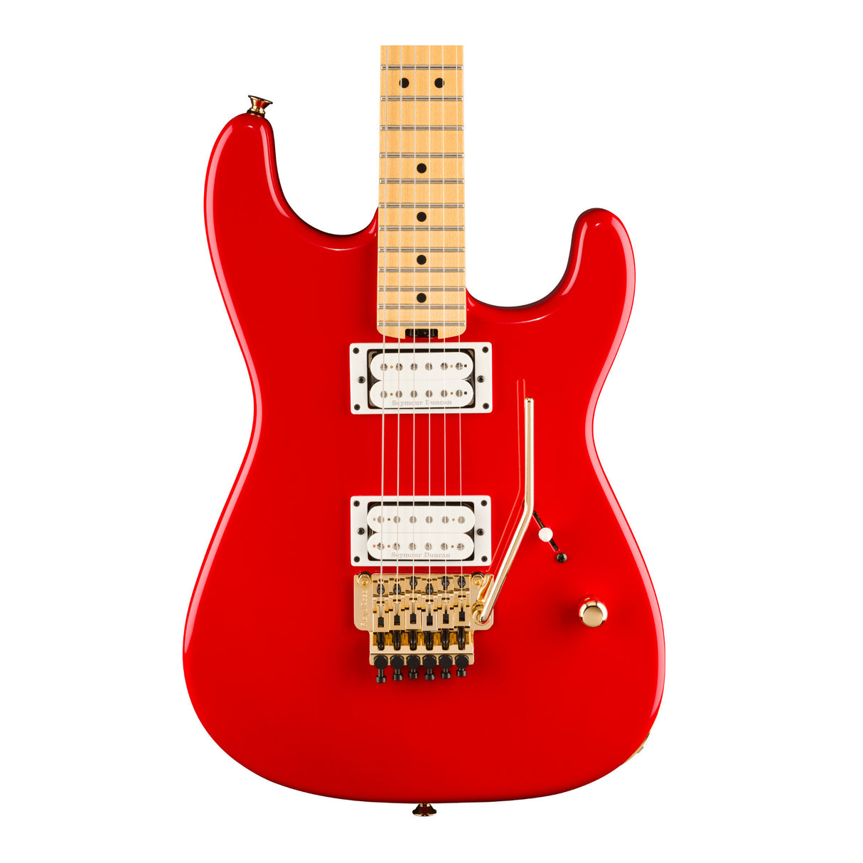 Charvel American Neo-Classic San Dimas SD1 HH with Hardshell Bag (Ferrari Red)