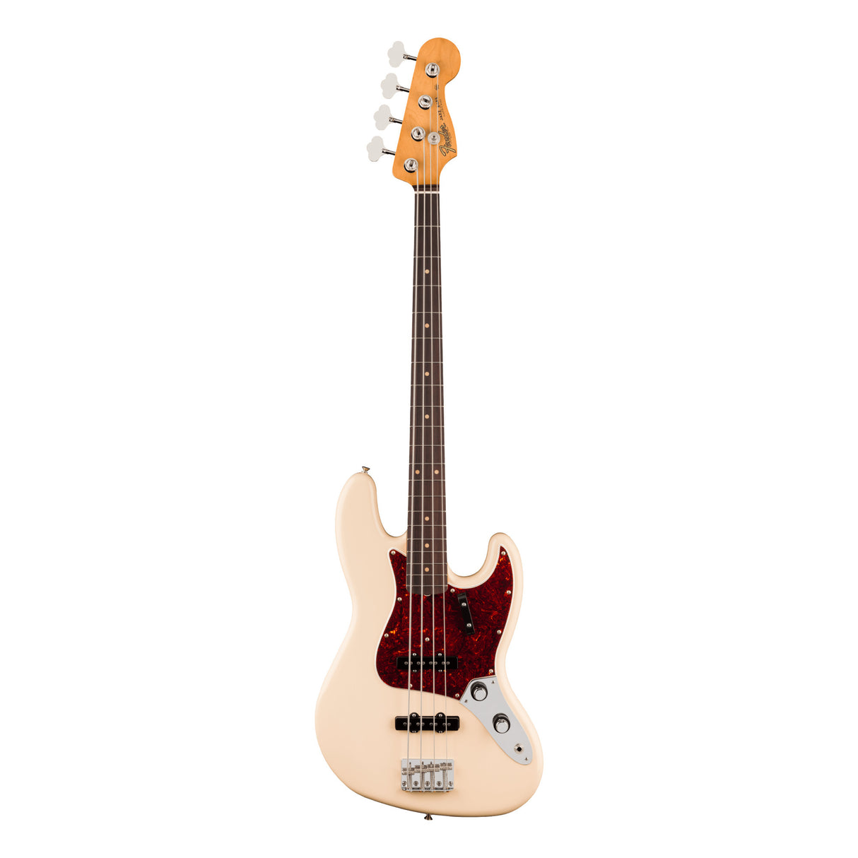 Fender Vintera III Early '60s Jazz Bass with C-shaped Maple Neck (Olympic White)