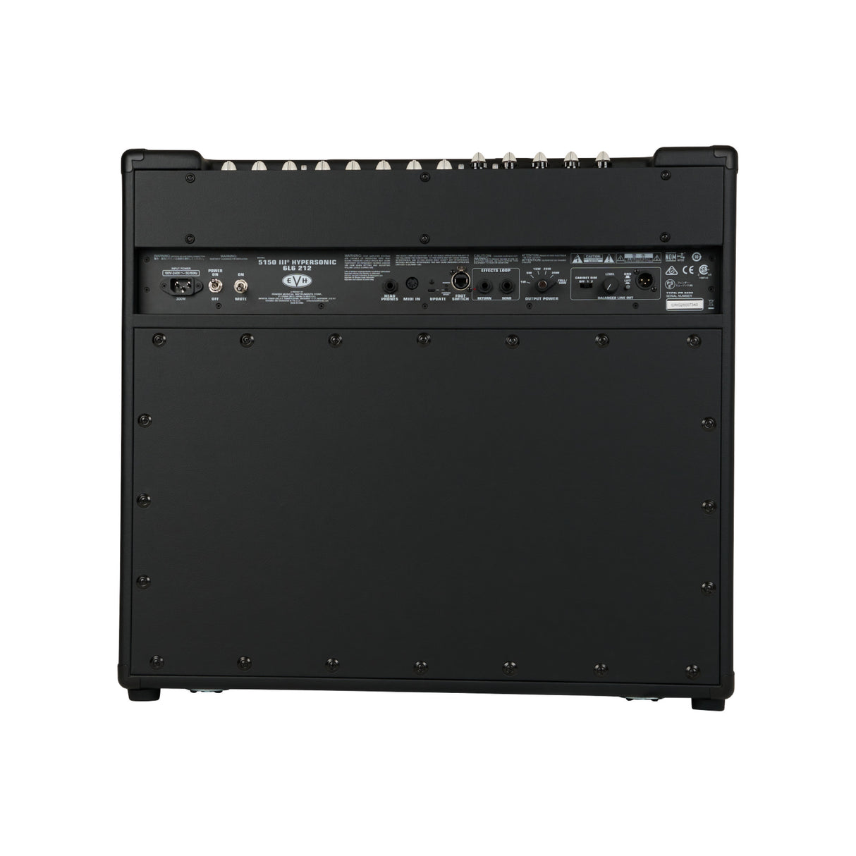 EVH 5150III Hypersonic 6L6 2x12 High-performance Digital Combo Amp (Black)