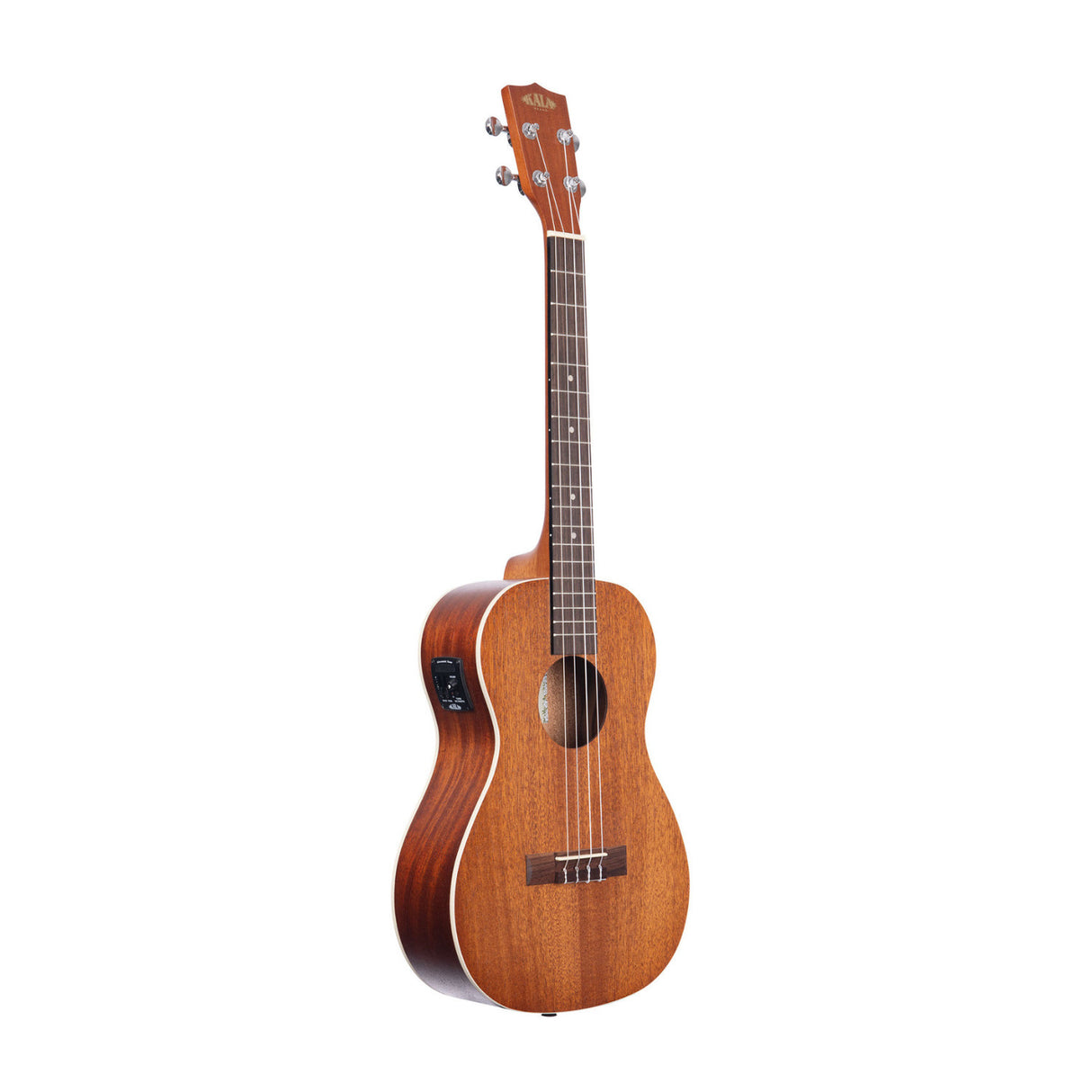 Kala KA-BE Satin Mahogany Baritone Ukulele Rosewood with EQ (Satin)