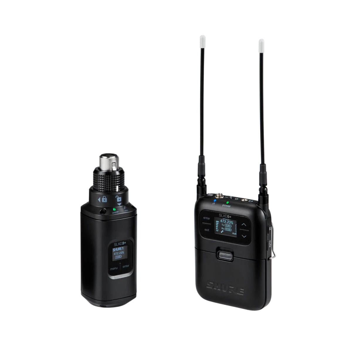 Shure SLXD35+ Portable Digital Wireless System with SLXD3+ Plug On Transmitter