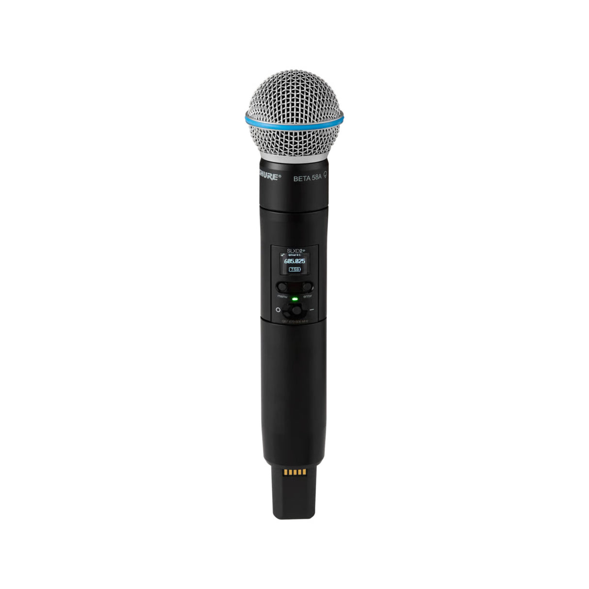 Shure SLXD24D+/B58 Dual Wireless System with 2 SLXD2+/B58 Handheld Transmitters