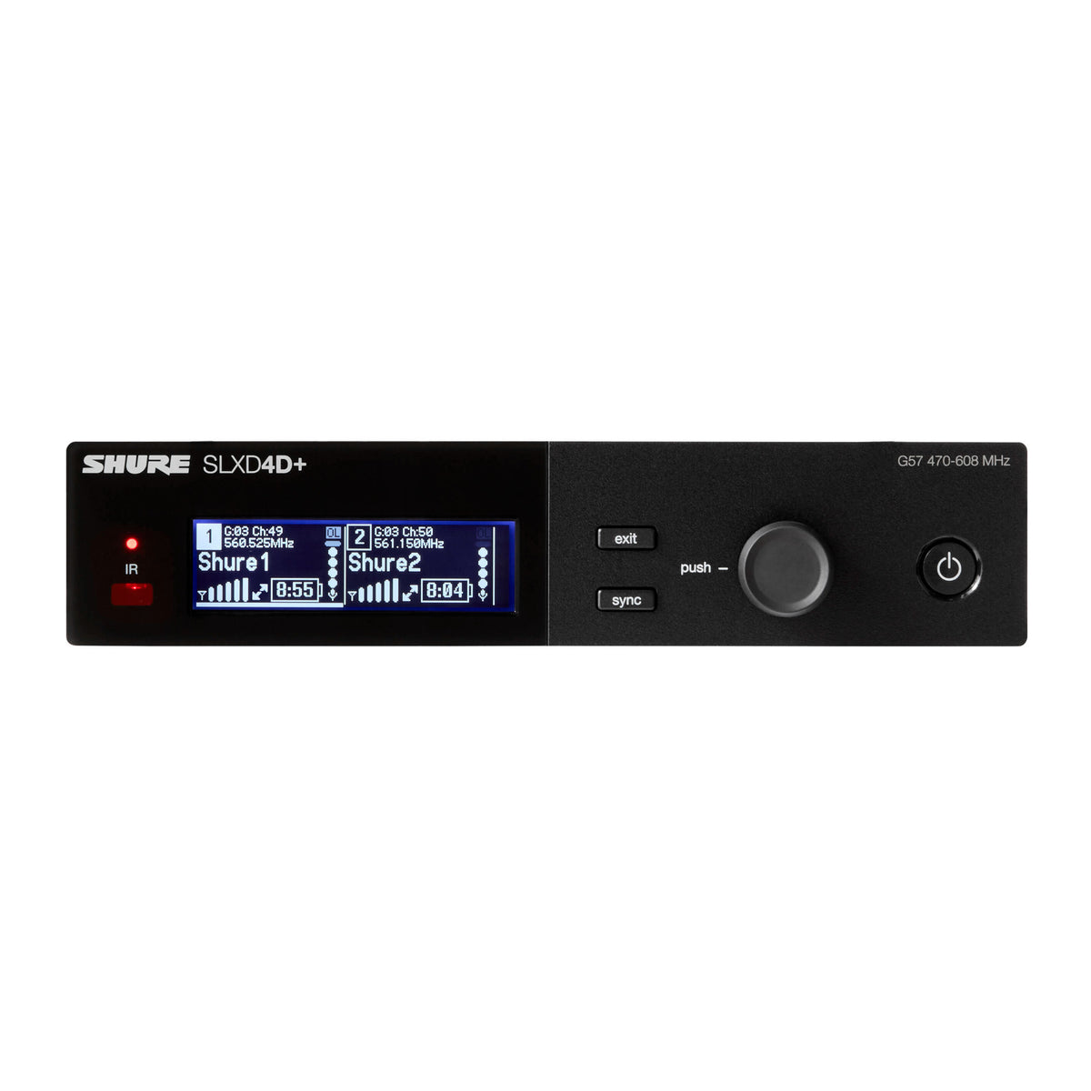 Shure SLXD24D+/58 Dual-Channel Wireless Handheld Mic System with SM58 Capsules (Open Box)