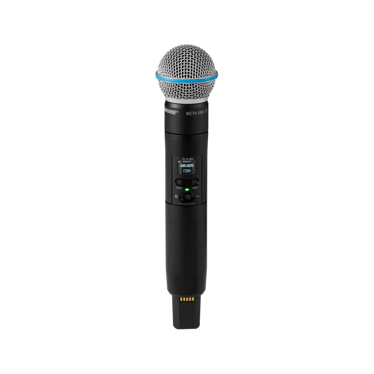 Shure SLXD24+/B58 Wireless Handheld System w/ Beta 58A Supercardioid Dynamic Mic