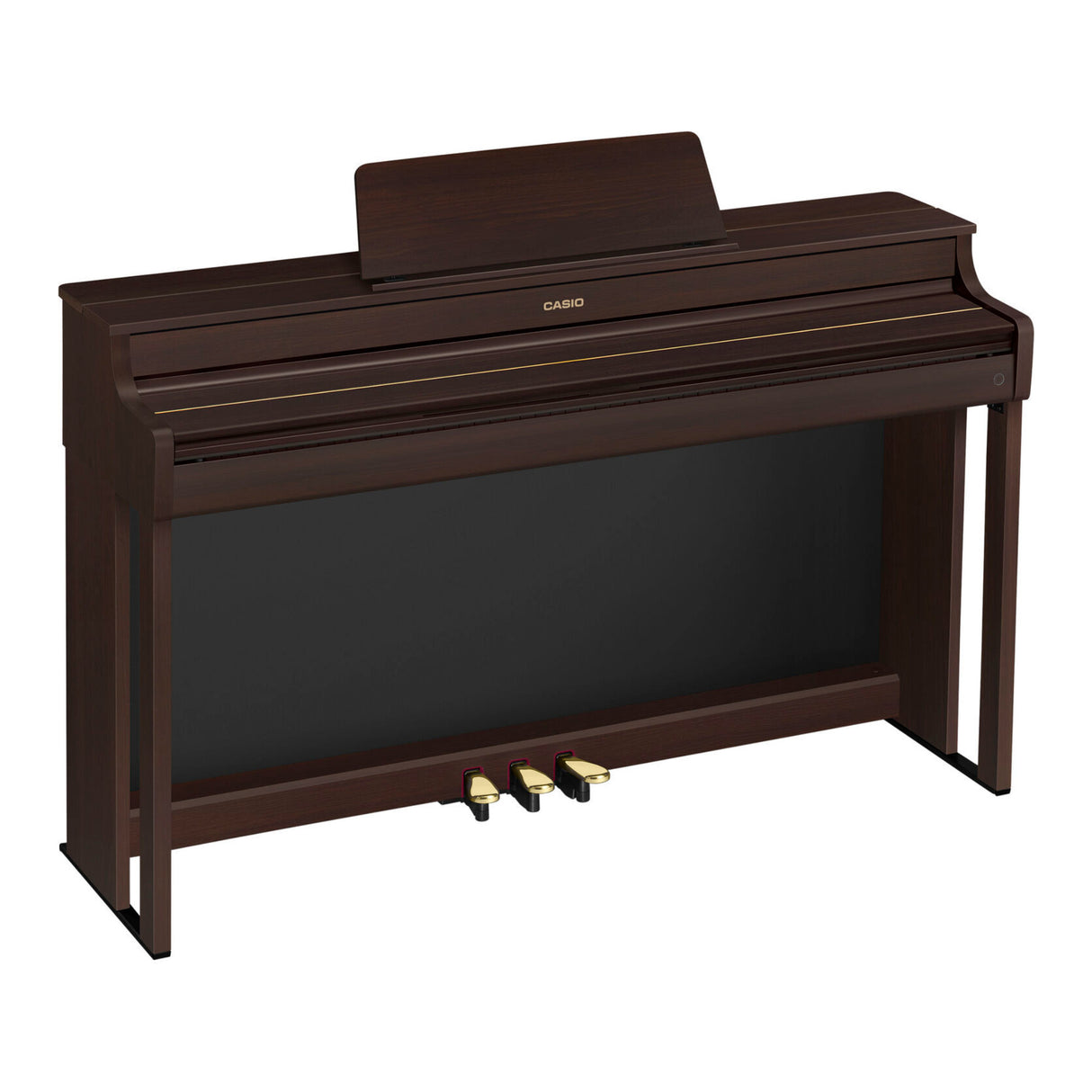 CaCasio Celviano AP-300 Digital Piano with Adjustable Bench (Brown)