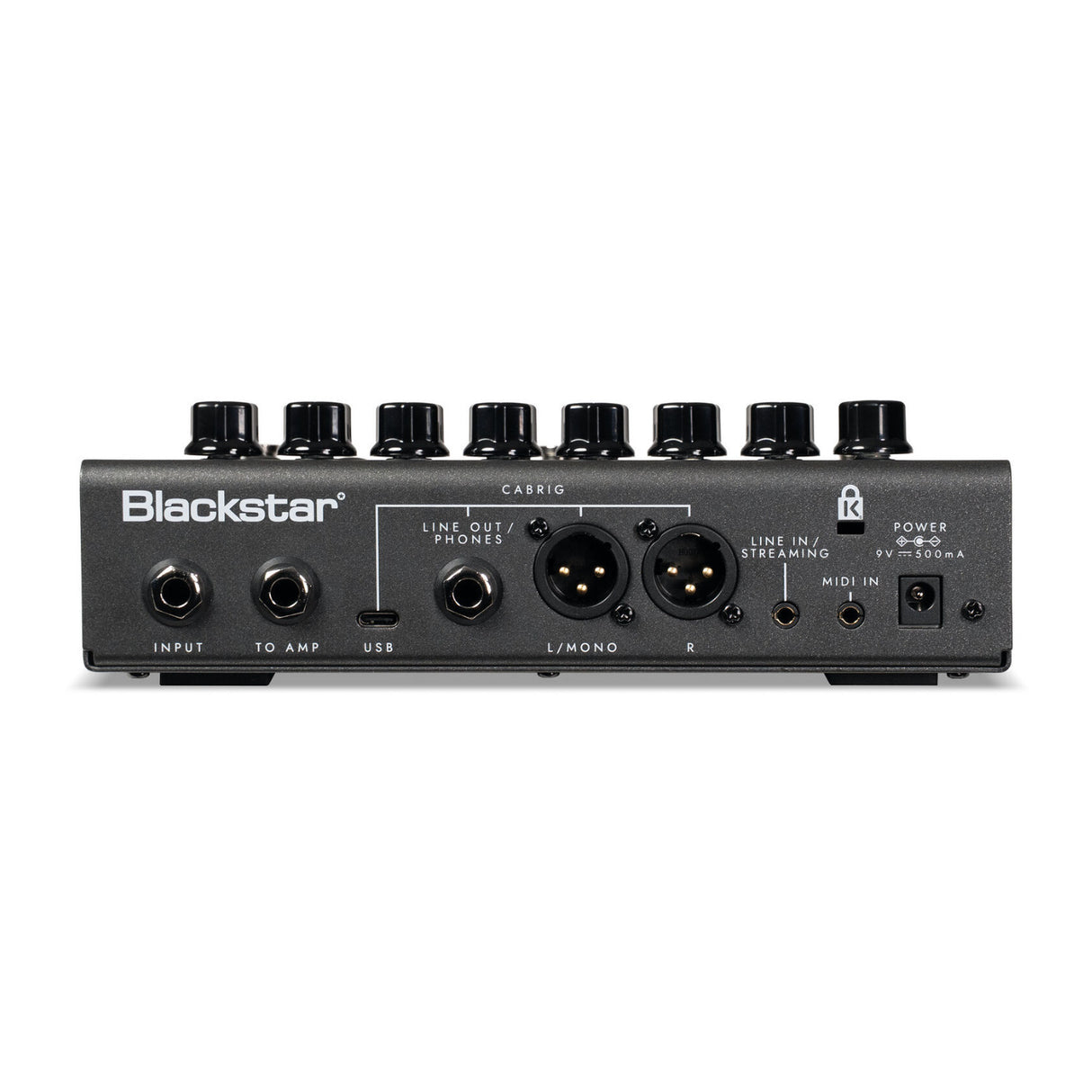 Blackstar ID X Floor One Multi Effects Pedalboard with Amp Modeling (Black)