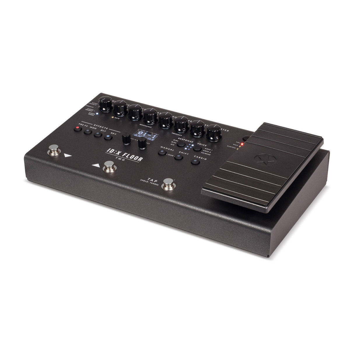 Blackstar ID X Floor Two Multi Effects Pedal with Amp Modeling (Black)
