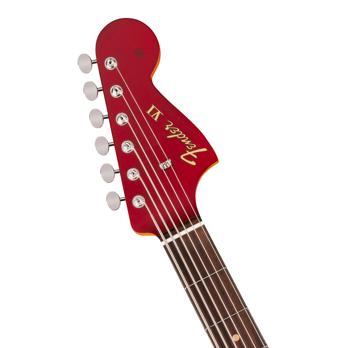 Fender Vintera III Early '60s Bass VI with Alder Body (Candy Apple Red)