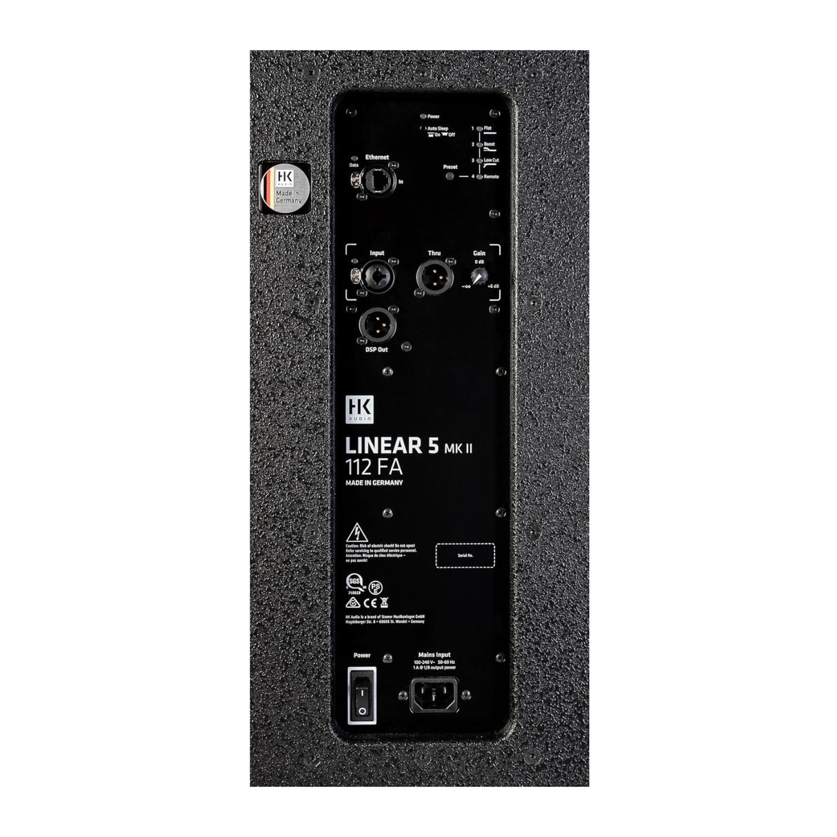 HK Audio LINEAR 5 MK II 112 FA 1200W Active Speaker w/ 12 Inch Full Range Design