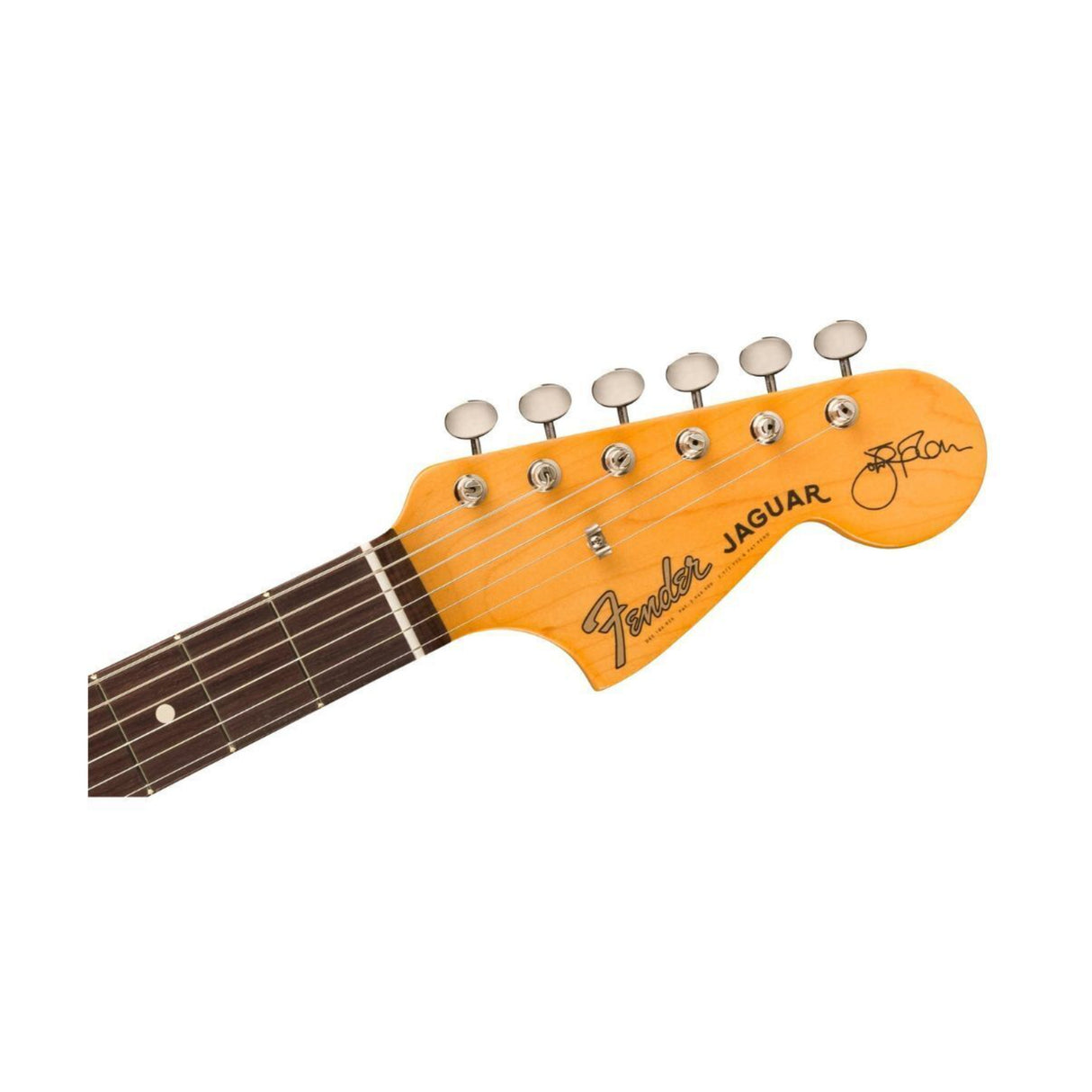 Fender Johnny Marr Jaguar Electric Guitar, Olympic White, Rosewood Fingerboard (Used)