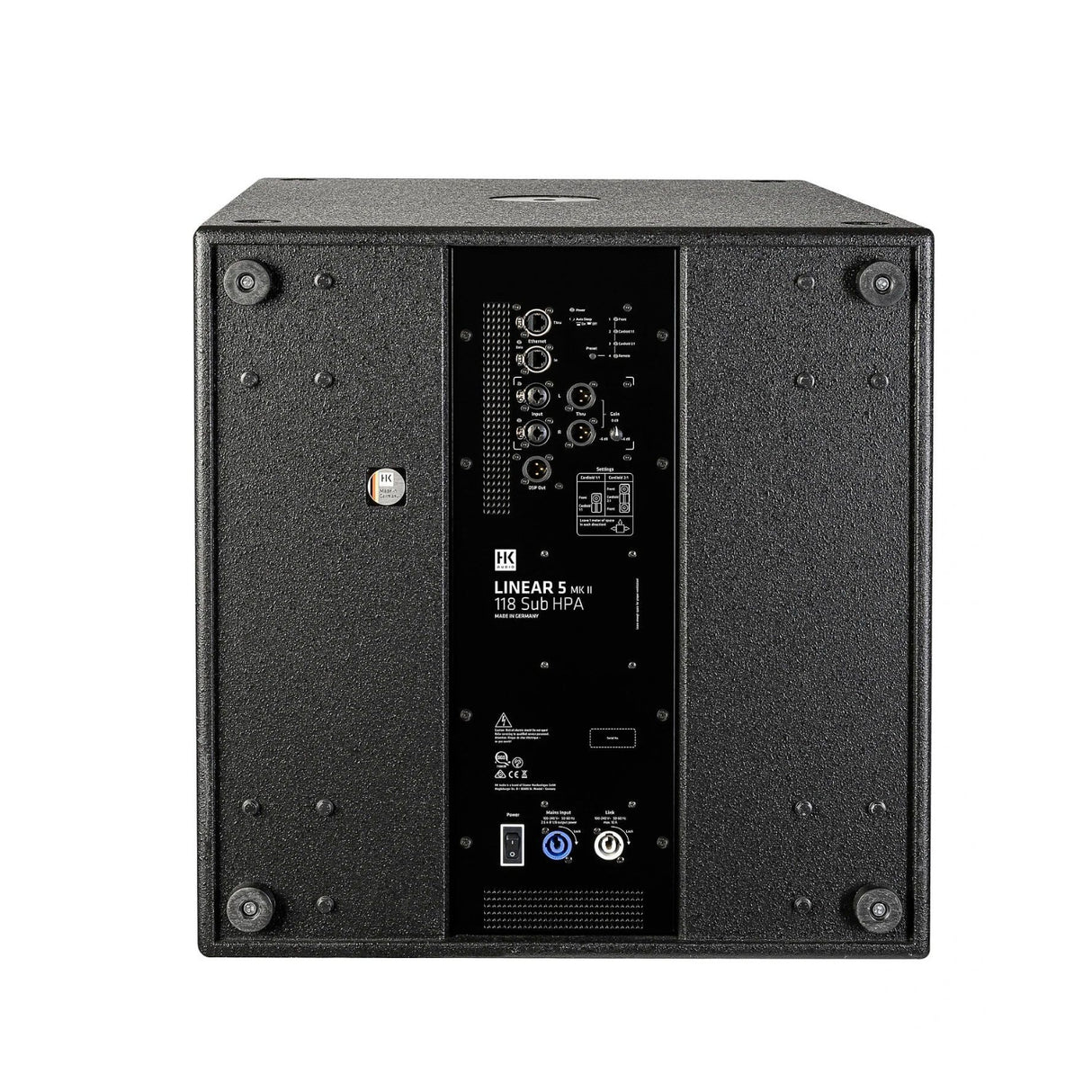 HK Audio Linear 5 MK II 118S HPA 18 Inch 3000W Active Subwoofer with DSP (Black)