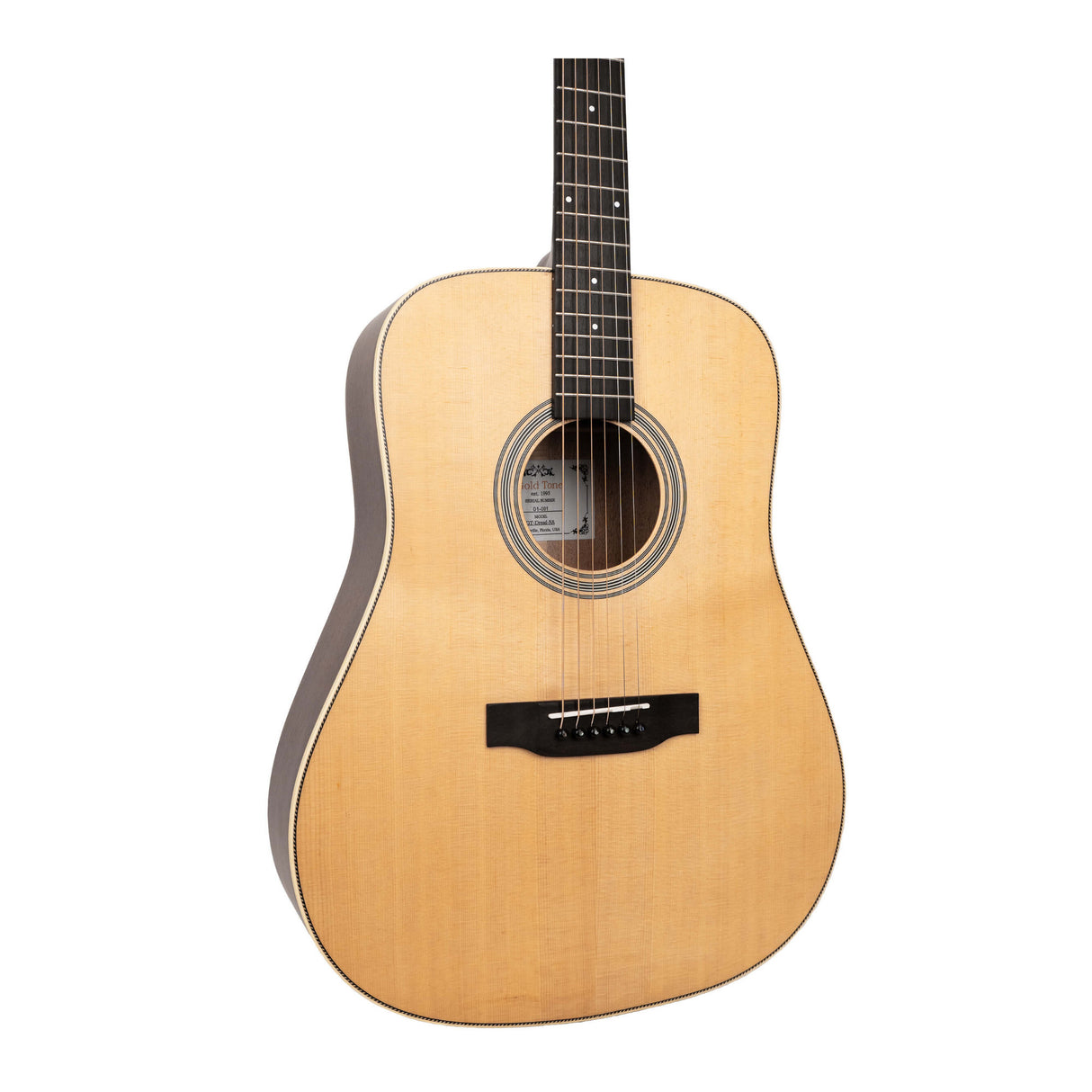 Gold Tone The Dread Acoustic-Electric Guitar with Bag (Satin Natural)