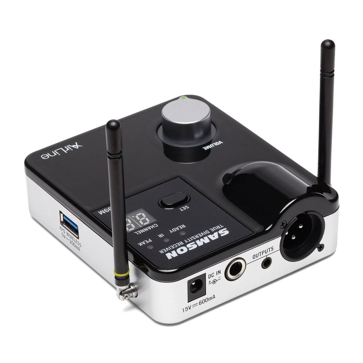 Samson AirLine AWXm Wind Instrument Wireless System w/ HM60 Mic ATX/AR99m K Band (Open Box)