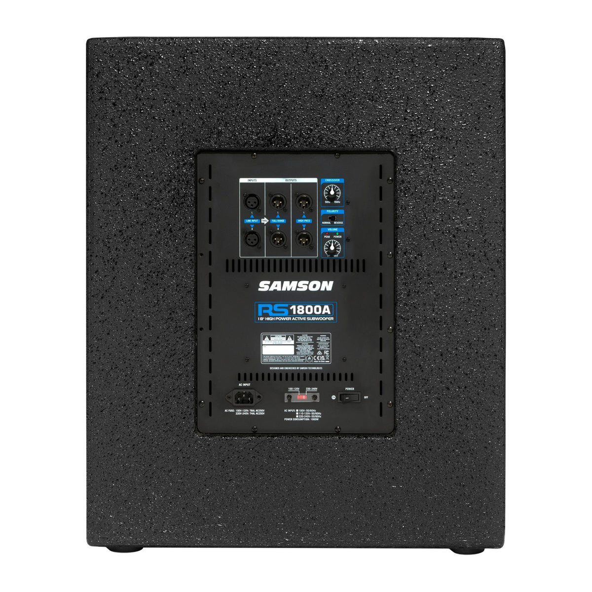 Samson RS1800A Powered Subwoofer 18"