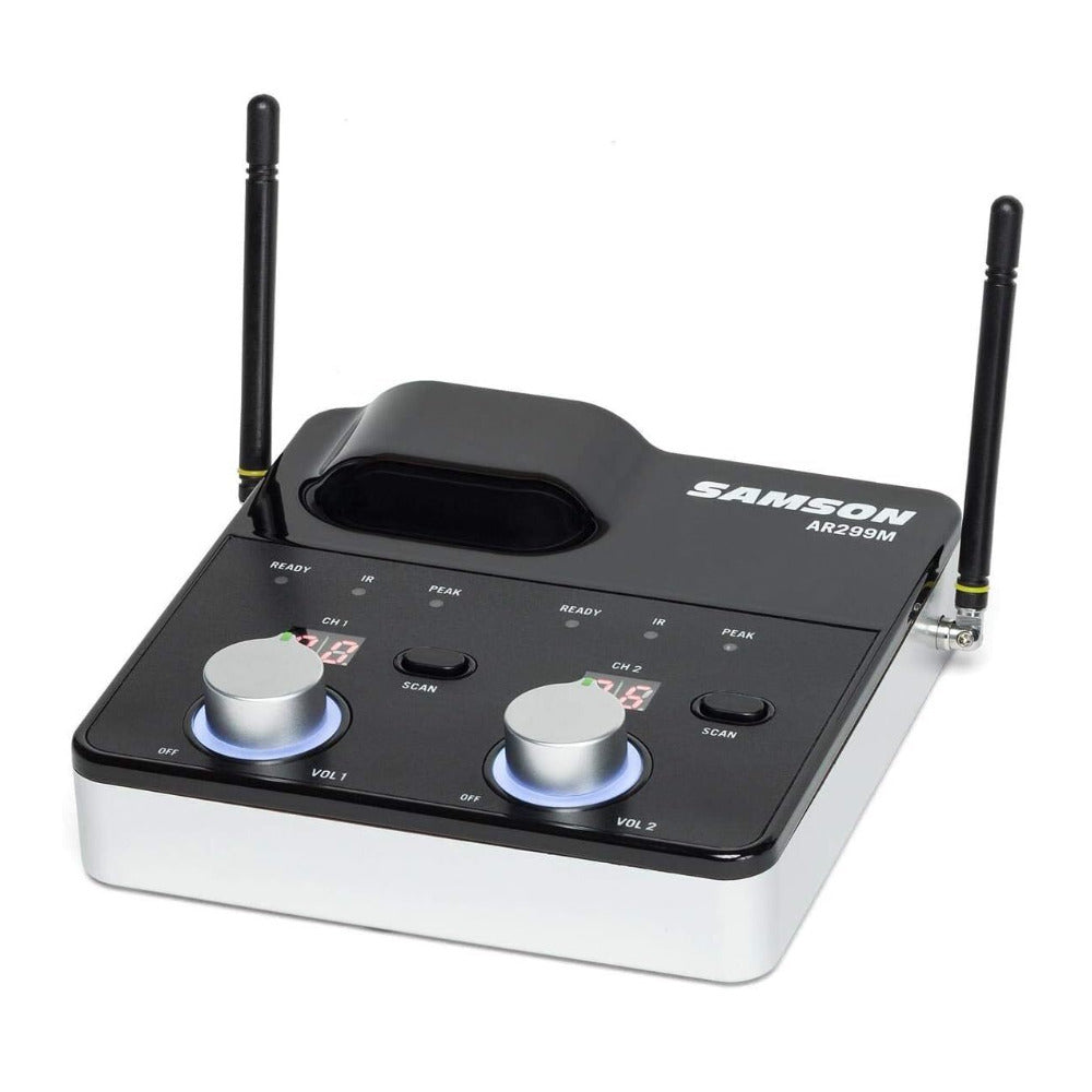 Samson Concert 288m Dual Handheld Wireless System with Tabletop Receiver (D Band)