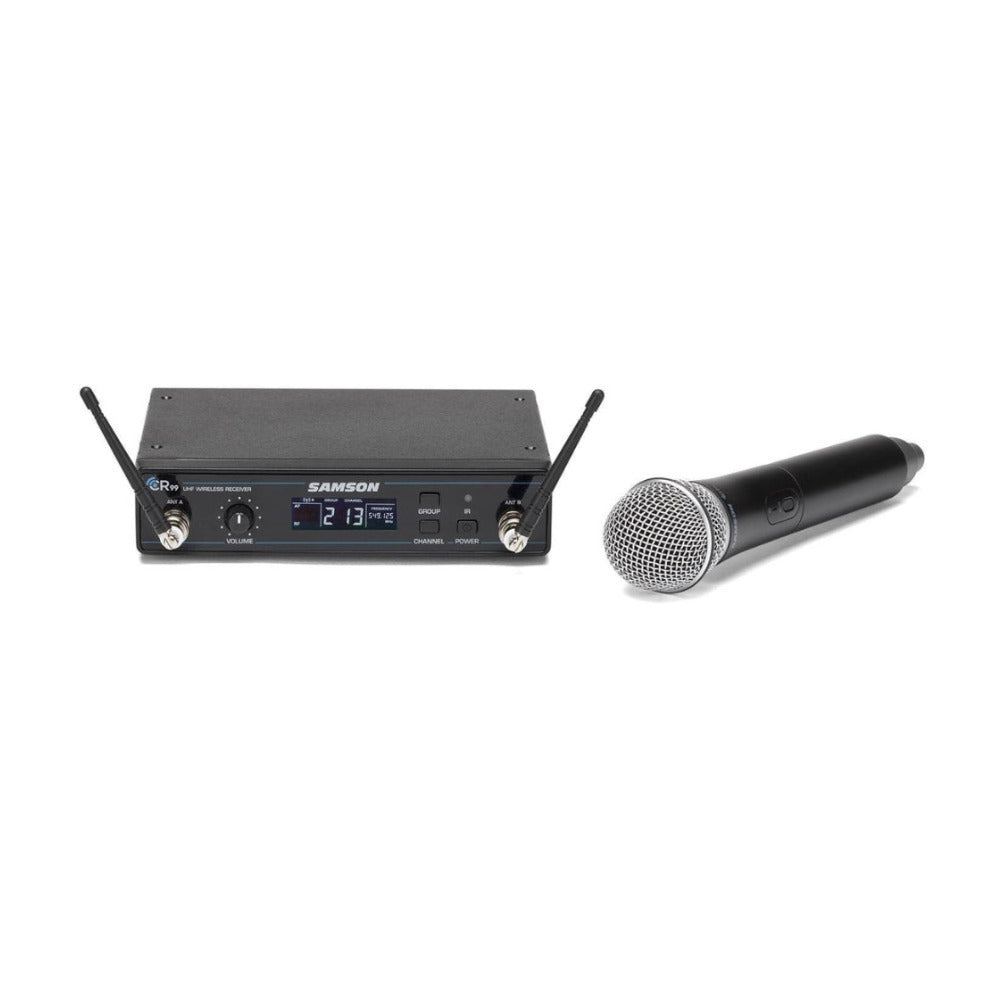 Samson Concert 99 Wireless Handheld System with Q8 Dynamic Mic (CH99/CR99, D Band)