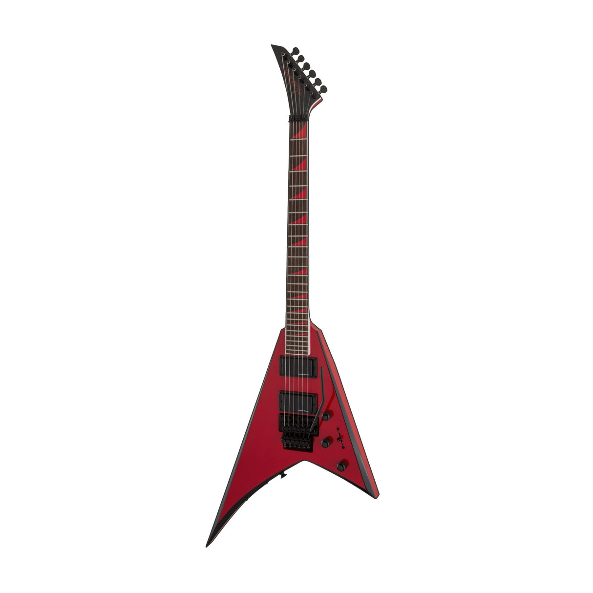 Jackson X Series Rhoads RRX24 HH with Laurel Fingerboard (Red with Black Bevels)