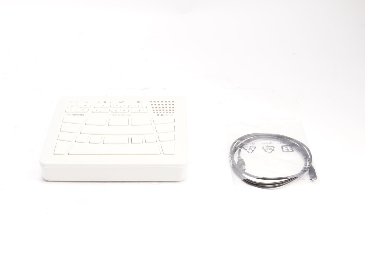 Yamaha Finger Drum Pad FGDP-30, White (Used)