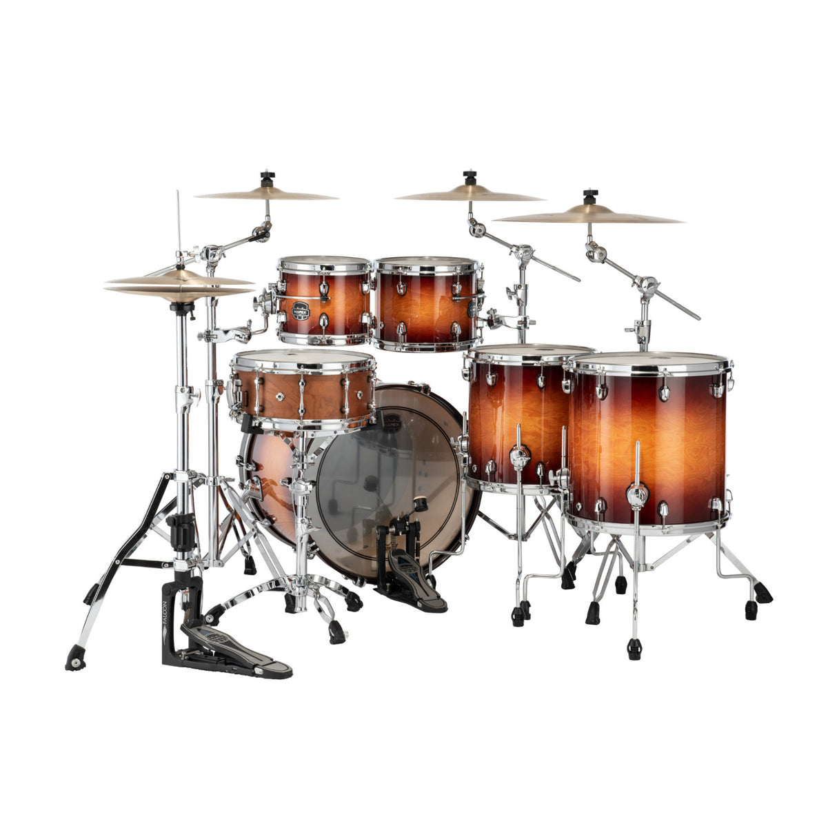 Mapex Saturn Evolution Workhorse 5-Piece Drum Shell Pack (Exotic Sunburst)
