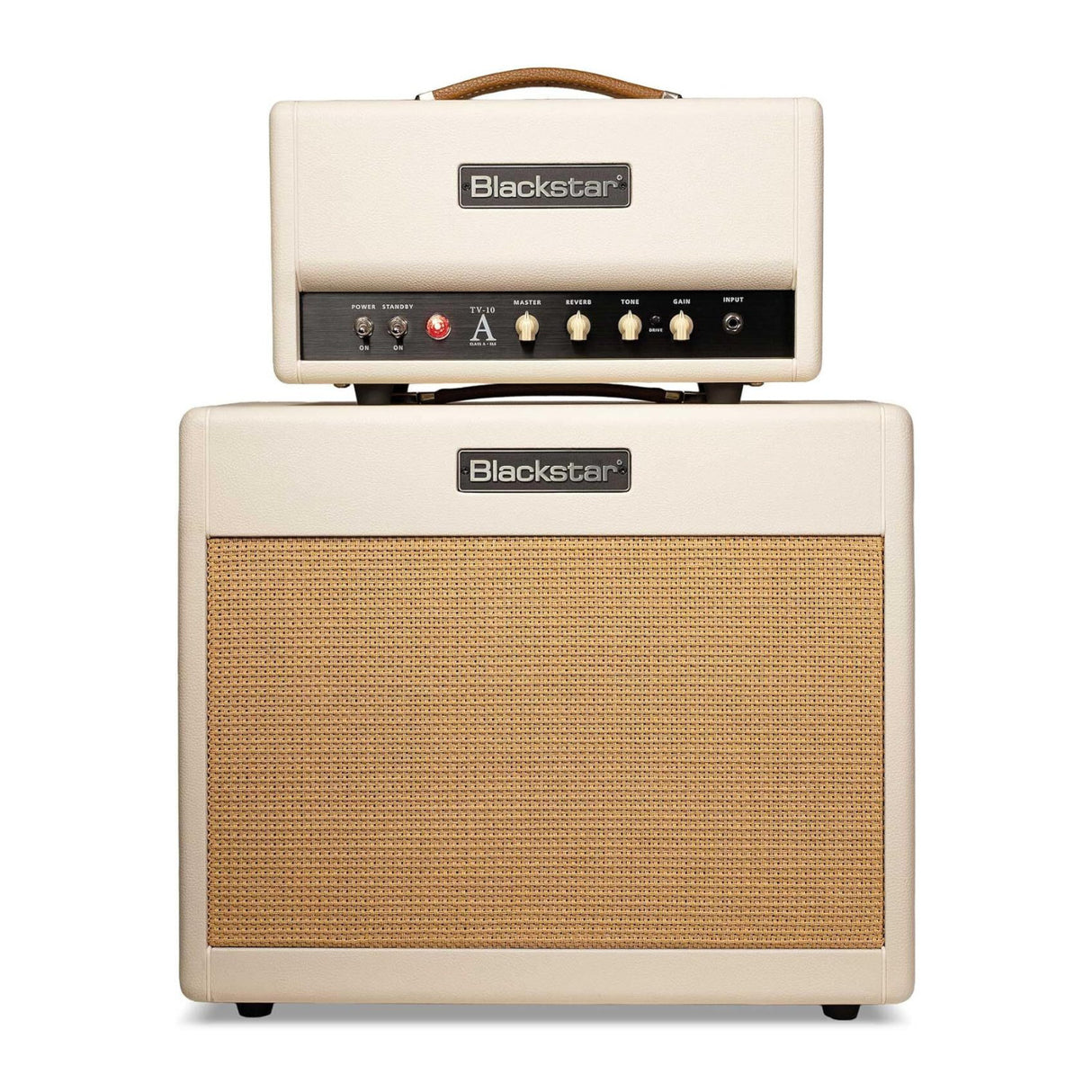 Blackstar TV-10A 10W Tube Guitar Amp Head with Footswitchable Drive and FX Loop (Tan)