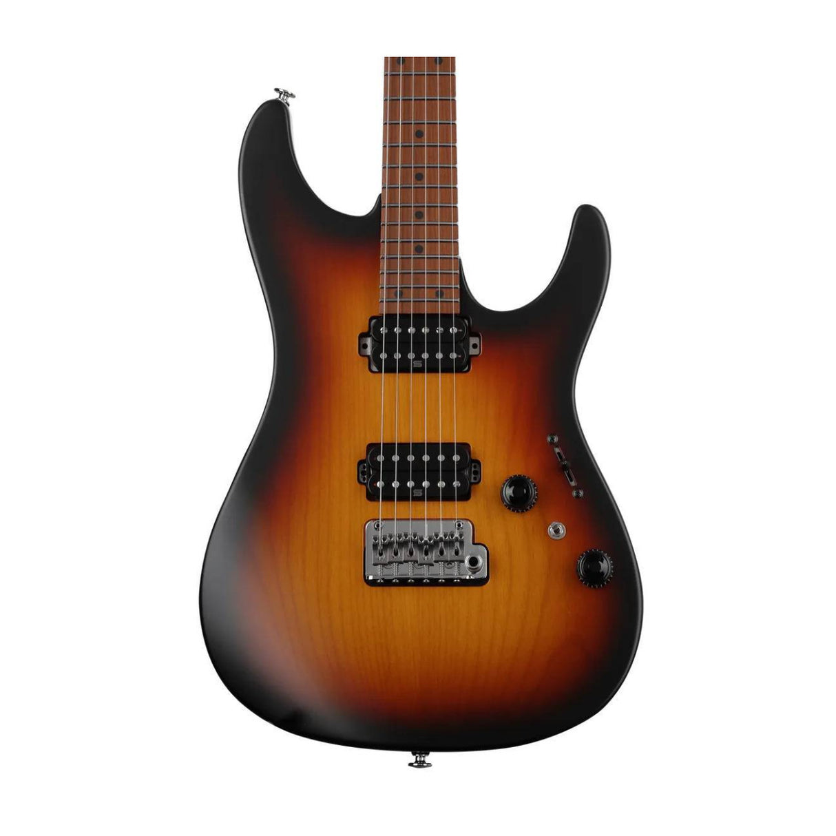 Ibanez AZ Prestige 6 String Electric Guitar w/Case - Tri Fade Burst Flat