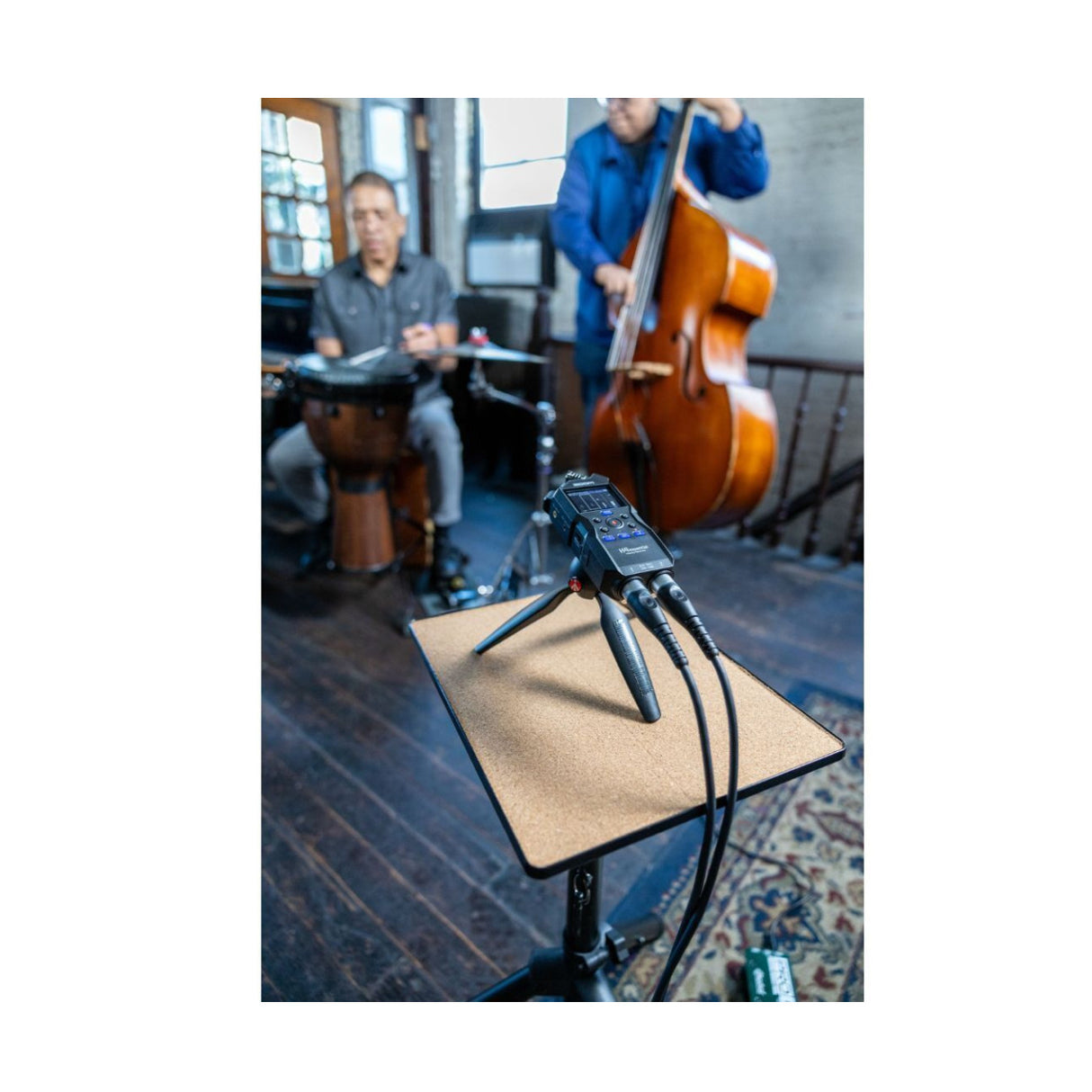 Zoom H4essential 4-Track Handy Recorder and Hairy Windscreen Bundle