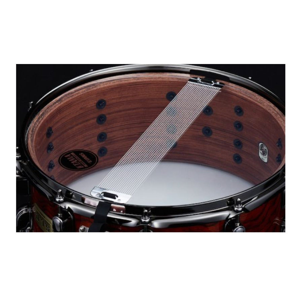 TAMA S.L.P. G-Bubinga 14x6-Inches Snare Drum (Natural Quilted Bubinga)