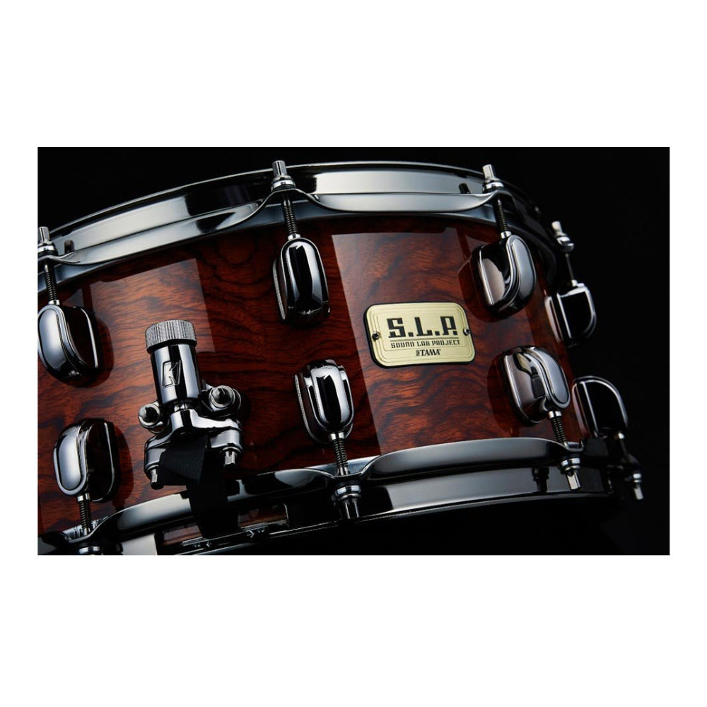 TAMA S.L.P. G-Bubinga 14x6-Inches Snare Drum (Natural Quilted Bubinga)