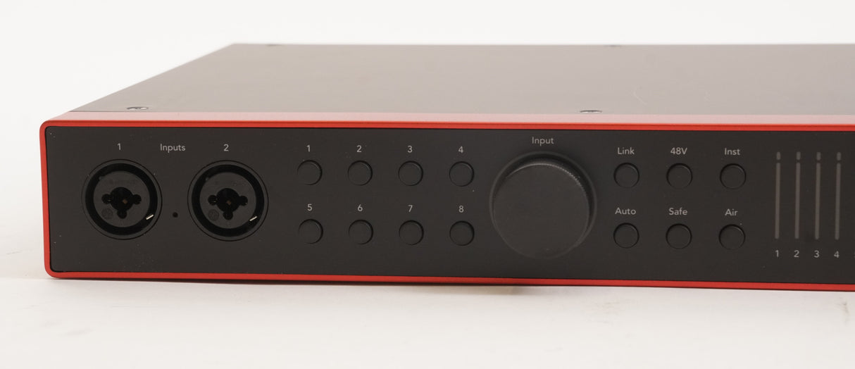 Focusrite Scarlett 18i20 4G (4th Generation) 18-in, 20-out USB Audio Interface (Open Box)