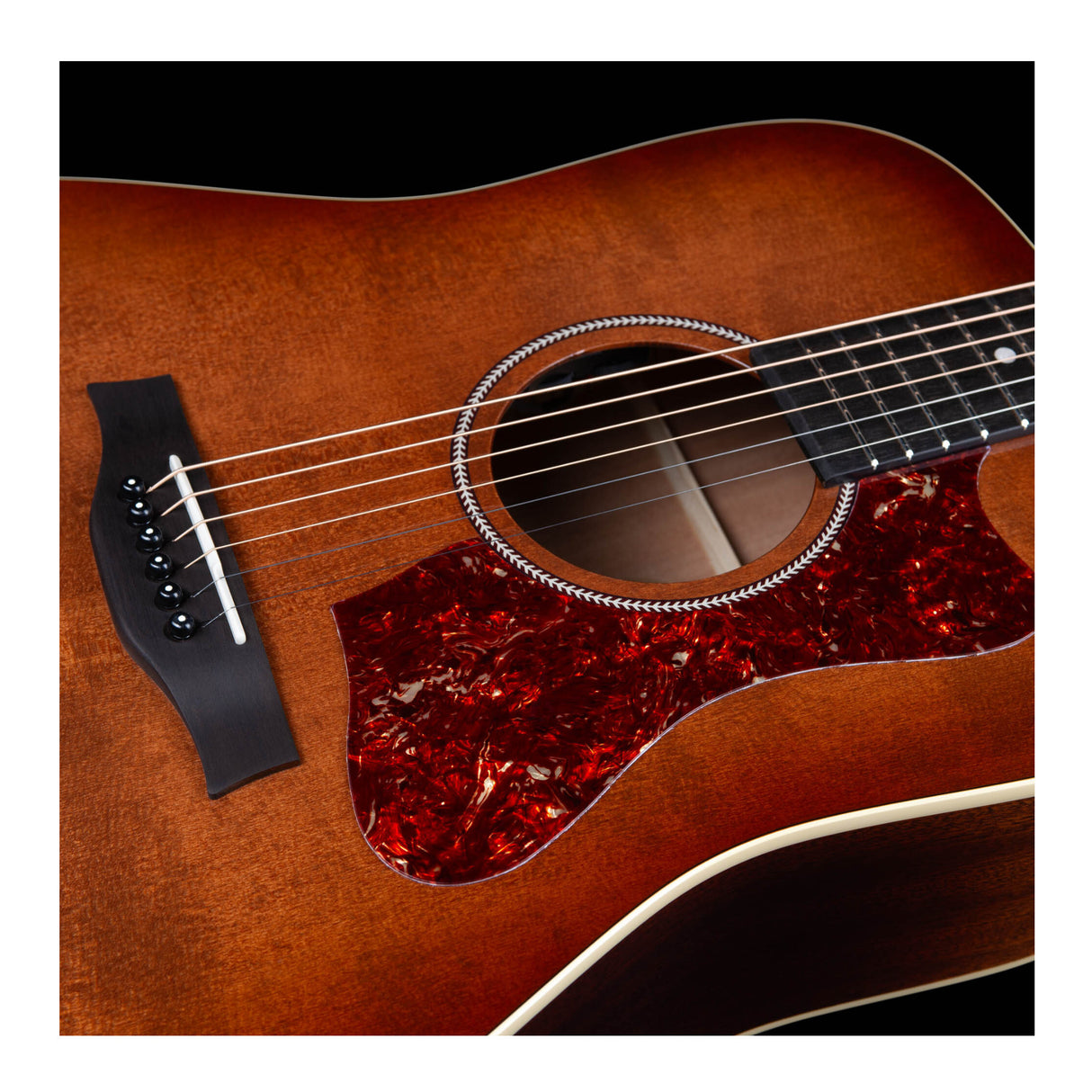 Godin Century Maho Cognac with Solid Cedar Top and Fishman Pickup (Rustic EQ)