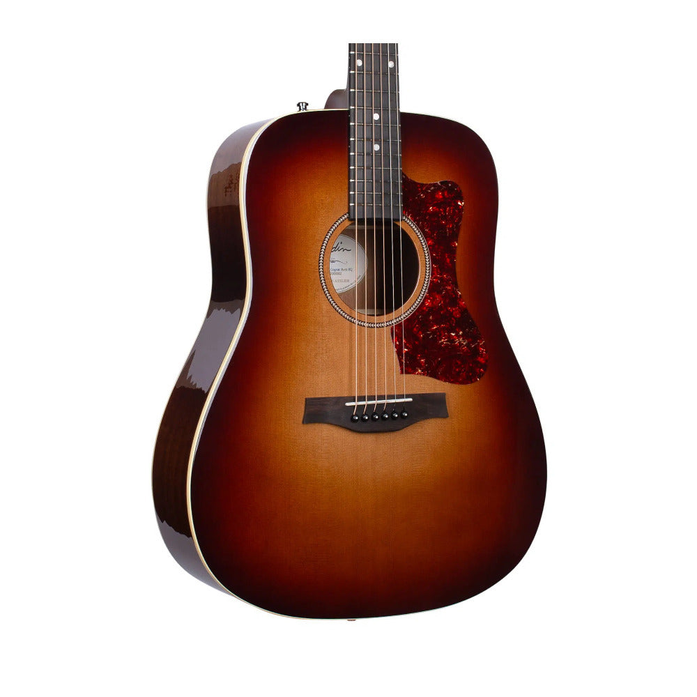 Godin Century Maho Cognac with Solid Cedar Top and Fishman Pickup (Burst EQ)