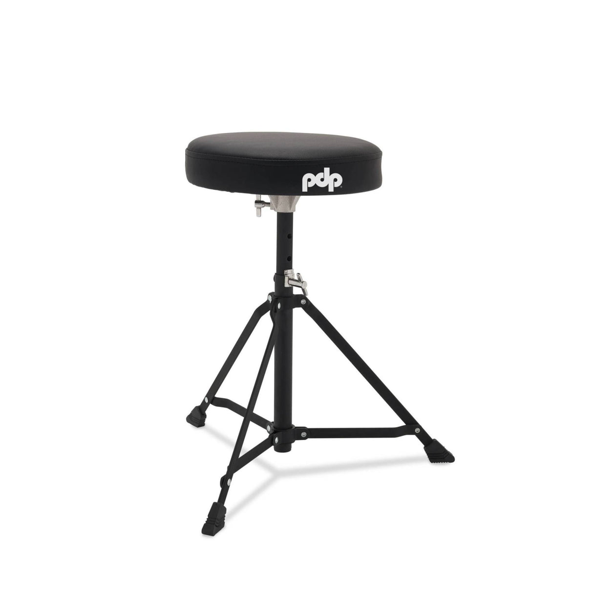 PDP 300 Series 12-Inch Round Top Padded Seat Drum Throne with X-Brace