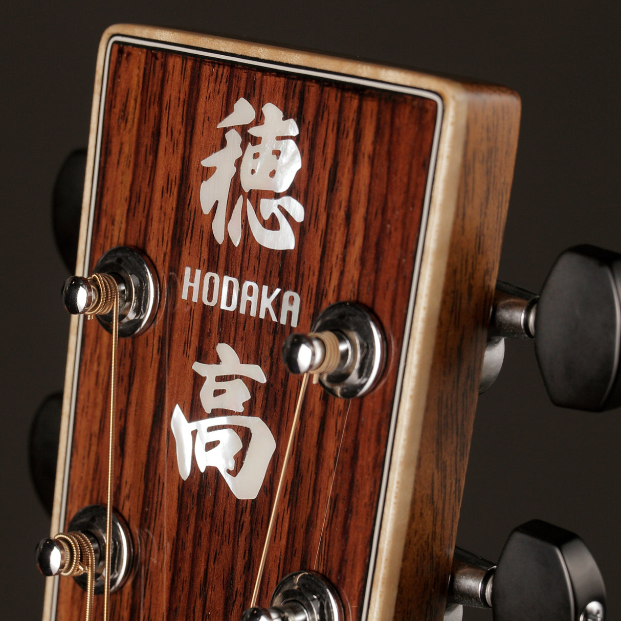 Hodaka AH28ENA Auditorium; Solid Rosewood Back and Sides; Natural Finish