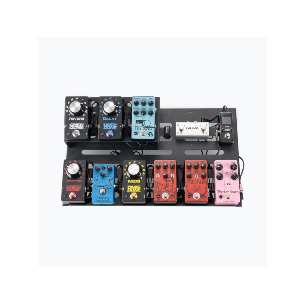On-Stage Deluxe Two-Tier Guitar Pedalboard