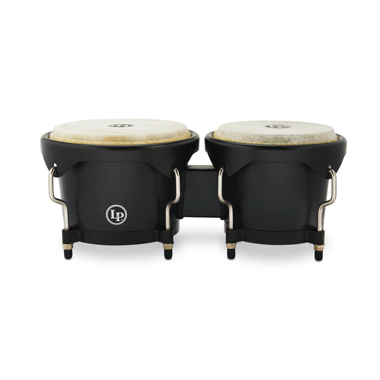 Latin Percussion 6 1/4-Inch and 7 1/4-Inch Bongos with Carrying Bag (Onyx)