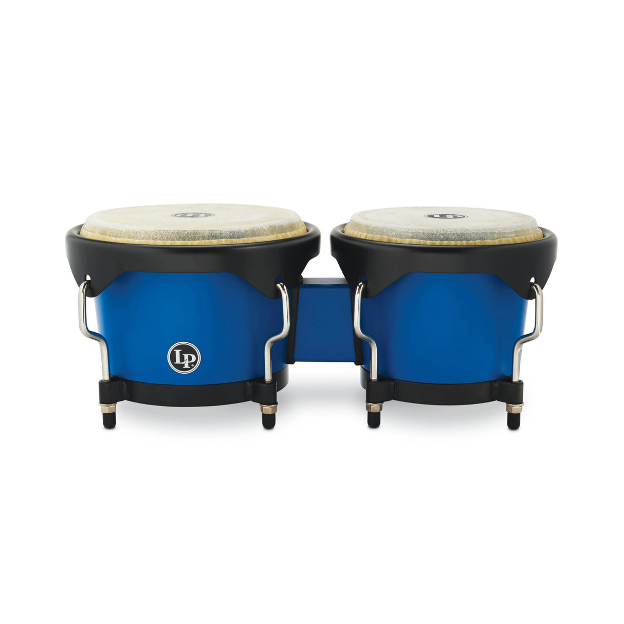 Latin Percussion 6 1/4-Inch and 7 1/4-Inch Bongos with Bag (Race Car Blue)