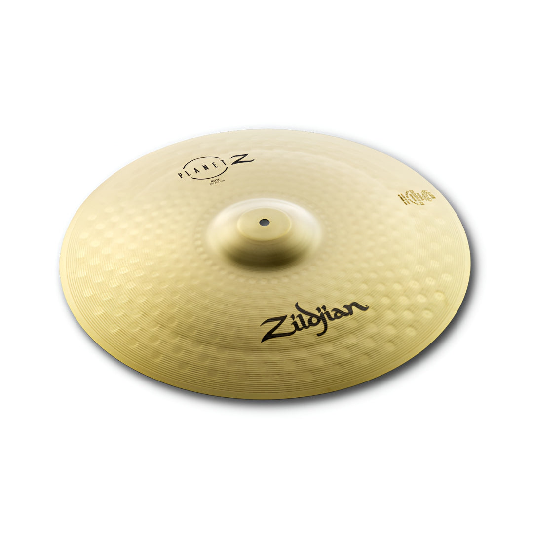 Zildjian Planet Z 20-inch Ride Cymbal with Shorter Sustain and Bright Sound