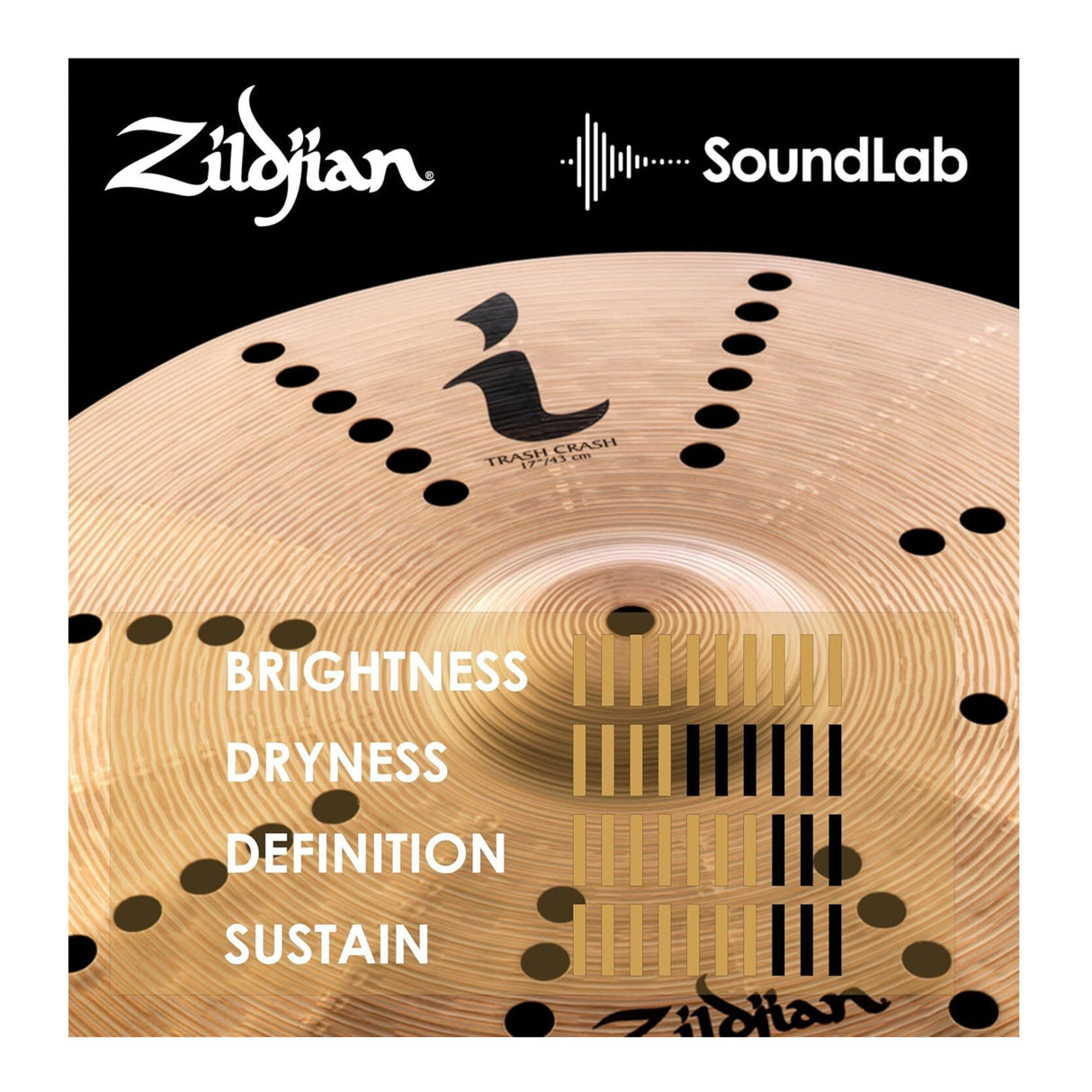 Zildjian I Series 17-Inch Trash Crash Cymbal