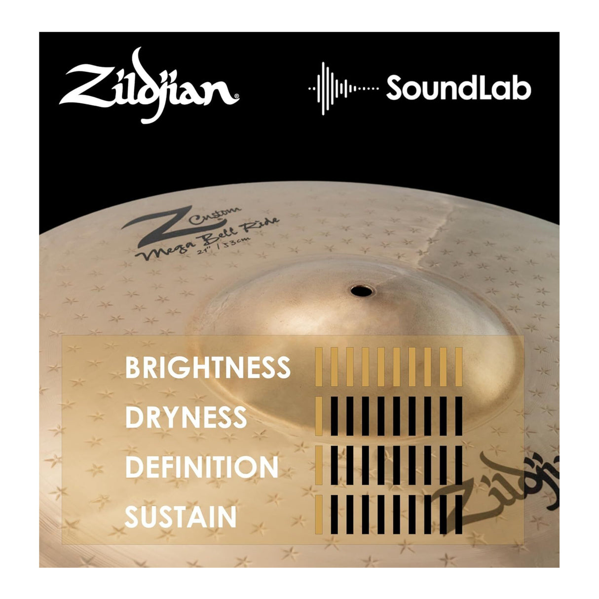 Zildjian Z Custom 21-Inch Mega Bell Ride Cymbal