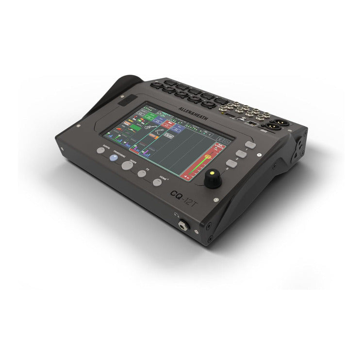 CQ-12T Ultra-Compact 12-In/8-Out 96kHz Digital Mixer with Bluetooth (Black)