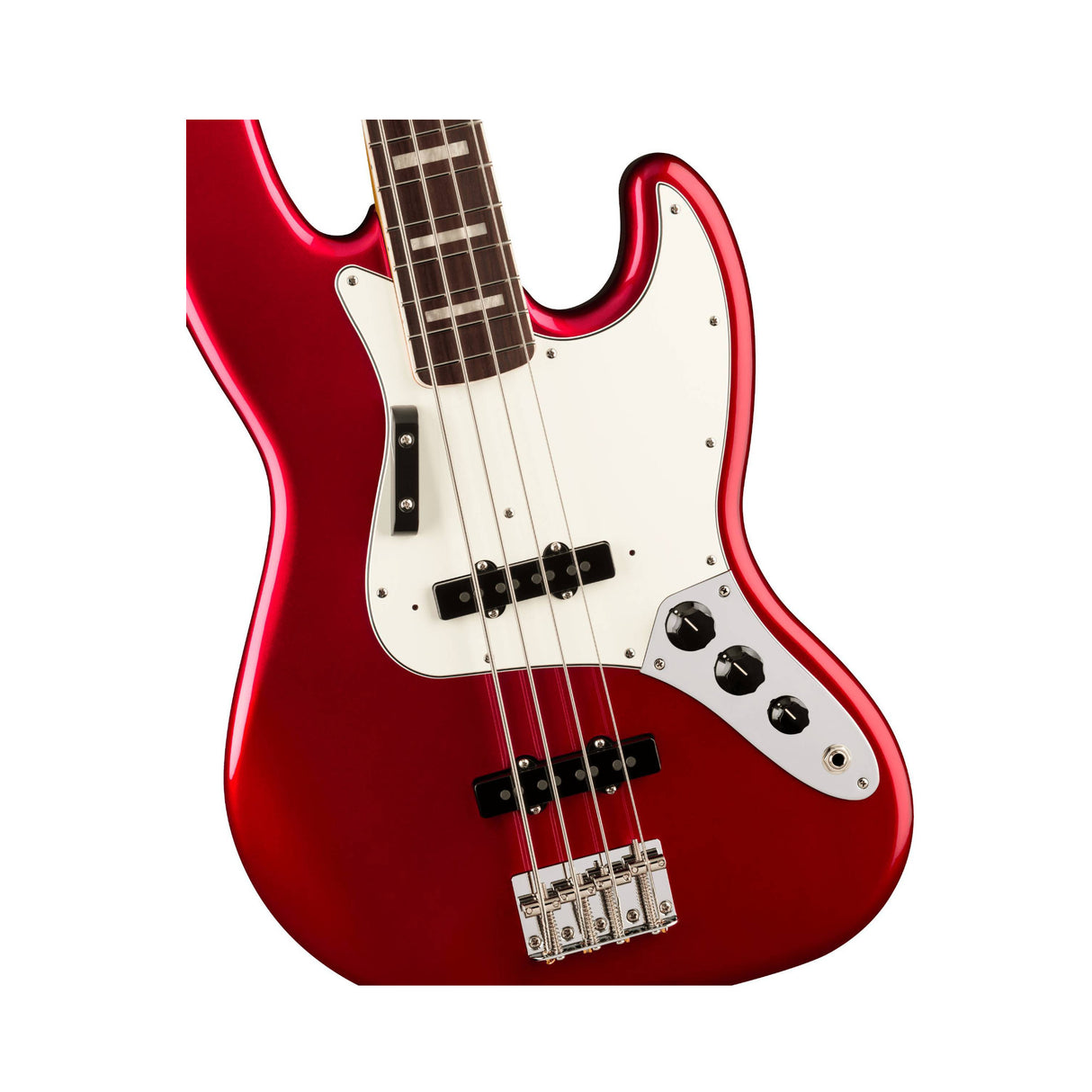 Fender Vintera III Early '70s Jazz 4-String Bass Guitar (Candy Apple Red)