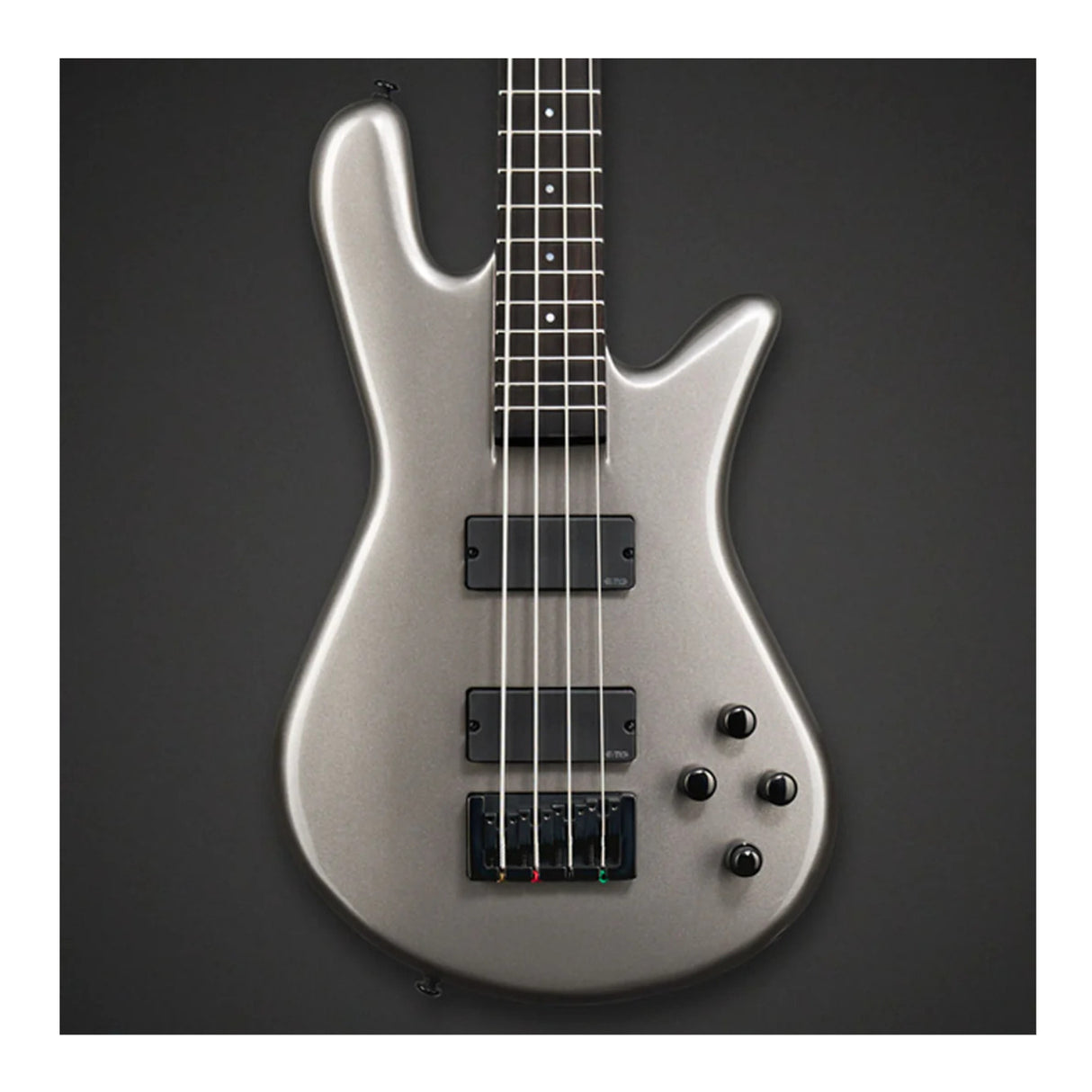 Spector NS Ethos 4 High Performance 4-String Bass Guitar (Gunmetal Gloss)