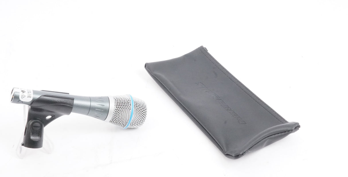 Shure BETA 87C Studio Grade Vocal Microphone with Built-in Pop Filter (Used)