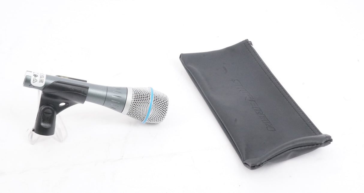 Shure BETA 87C Studio Grade Vocal Microphone with Built-in Pop Filter (Used)