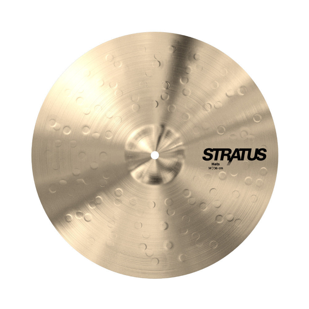 Sabian 14 inch Stratus Hi-Hat Cymbals with Medium Weight, Bright-to-Mid Timbre