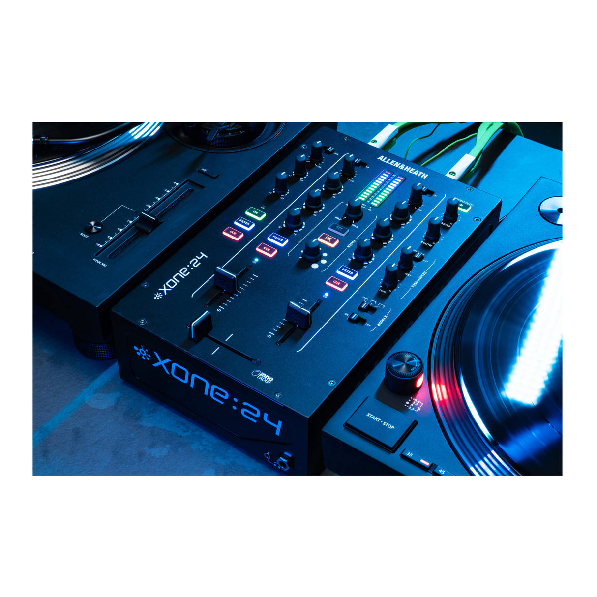Allen & Heath Xone:24 Professional 2+1 Channel Analog DJ Mixer