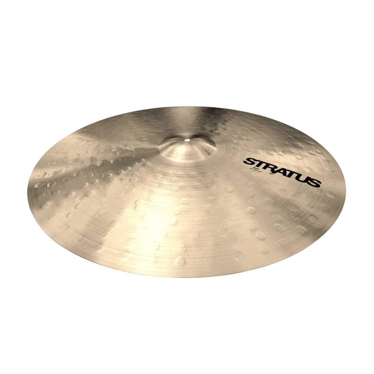 Sabian 22-inch Stratus Pro Ride Cymbal Made of B20 Bronze with Loud Sound Volume