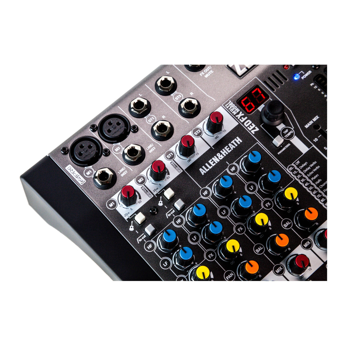 Allen & Heath ZED-6FX Compact 6 Input Analogue Mixer with FX