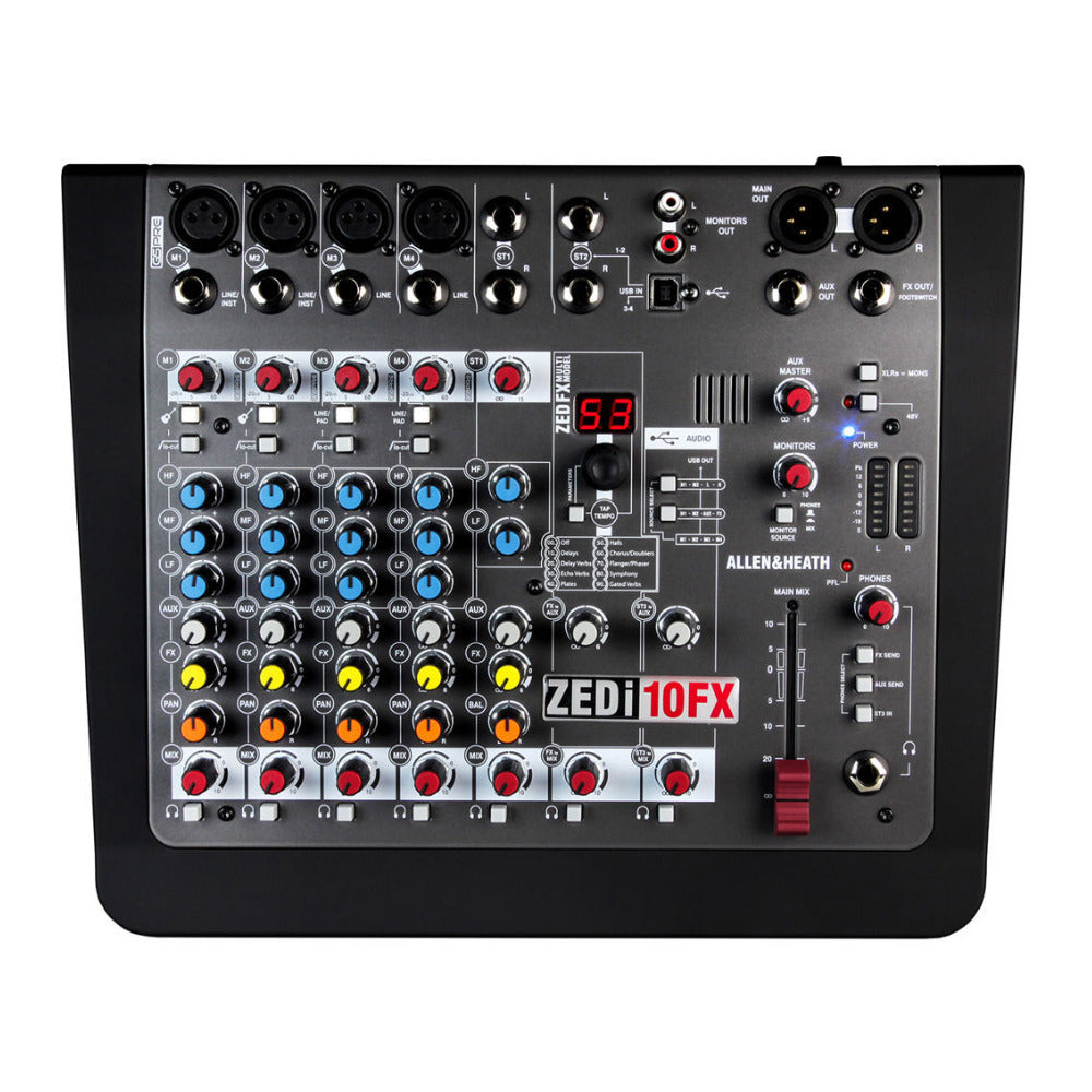 Allen & Heath ZEDi-10FX Hybrid Compact Mixer / USB Interface with FX