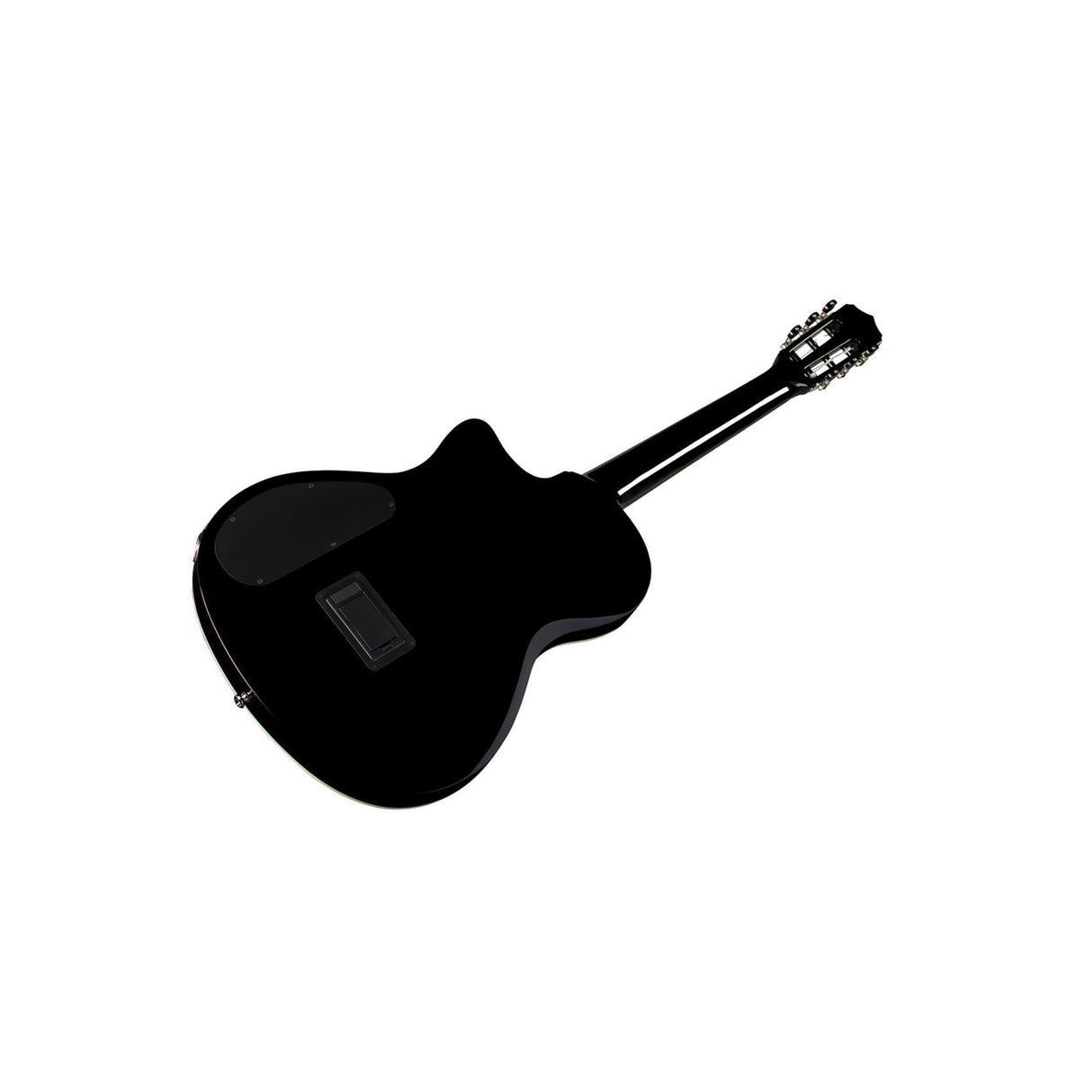 Cordoba Stage Nylon 6-String Electric Guitar with Gig Bag (Black Burst)